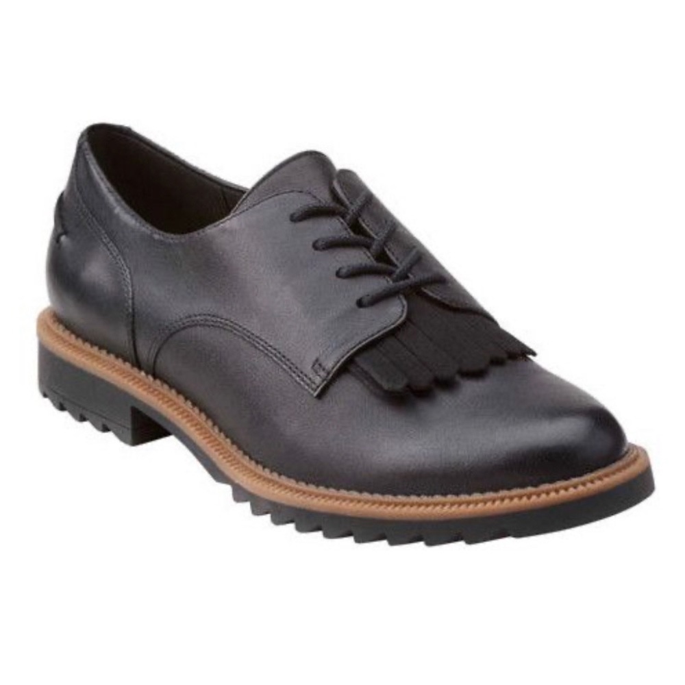 Clarks lace up Oxford loafers